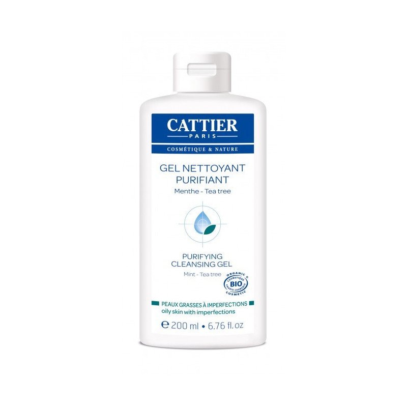 Cattier Gel Nettoyant Purifiant 200 ml