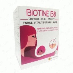 BC-Pharma Biotine B8 Fortifiante 80 gélules