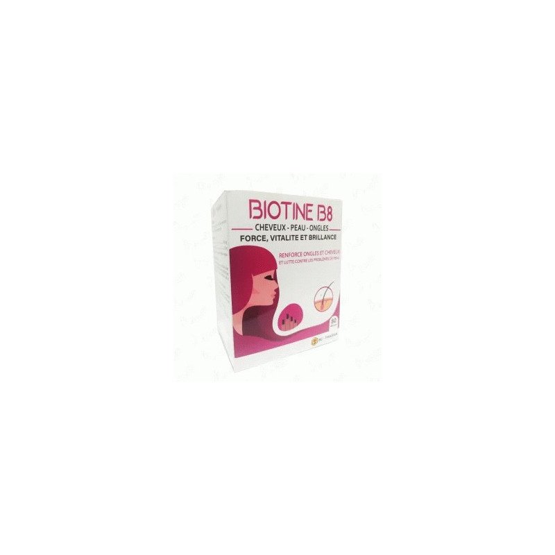 BC-Pharma Biotine B8 Fortifiante 80 gélules