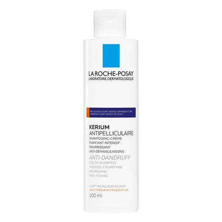 La Roche-Posay Kerium Shampooing Anti-pellicules Sèches 200 ml