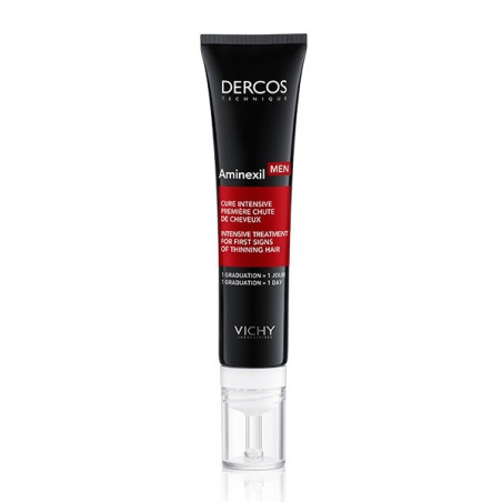 DERCOS Aminexil Men Cure Intensive Première chute de cheveux 36 ml
