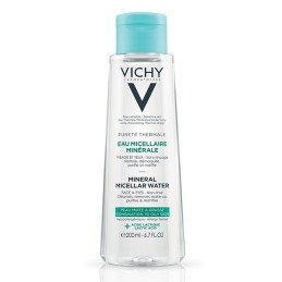 Vichy Pureté Thermale Eau micellaire minérale Peau mixte à grasse 200 ml