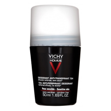Vichy Homme Déodorant Roll-on Anti-transpirant 72h 50 ml