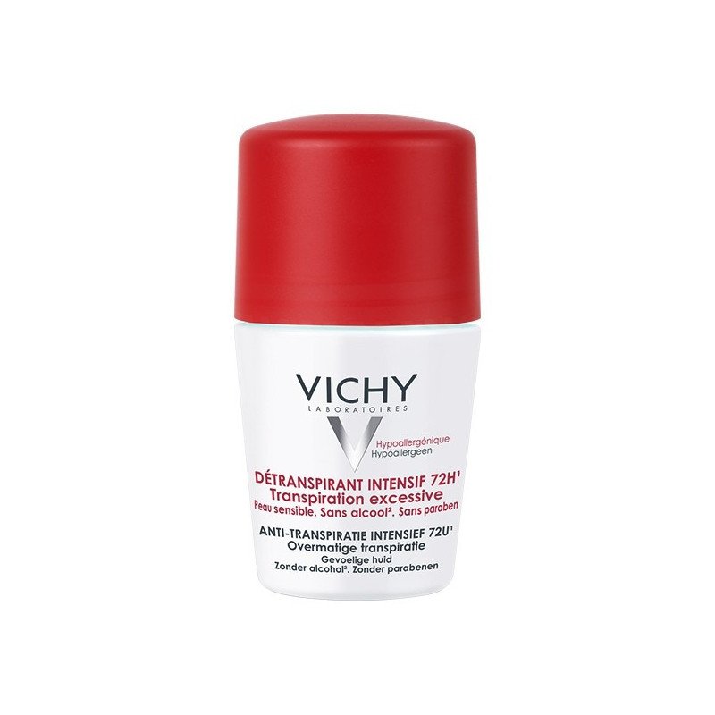 Vichy Déodorant Détranspirant Intensif Roll-on 72h 50 ml