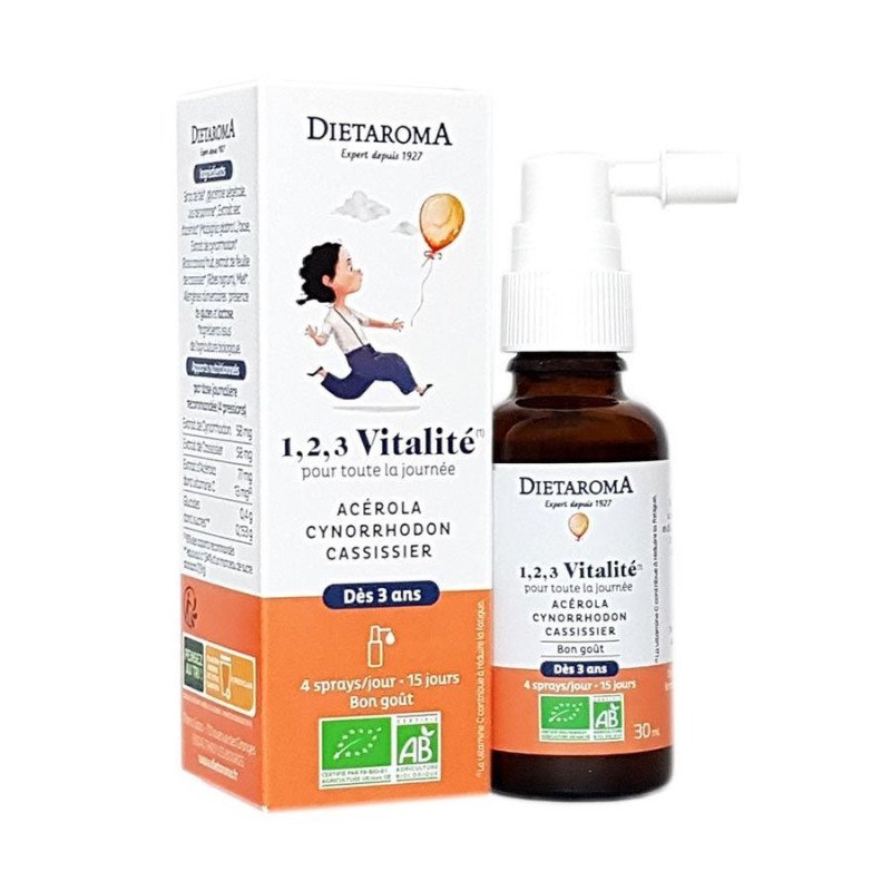 DIETAROMA 1,2,3 VITALITÉ ENFANT 30 ML