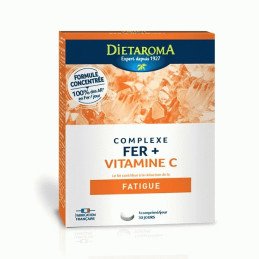 Dietaroma complexe Fer + Vitamine C 30 comprimés