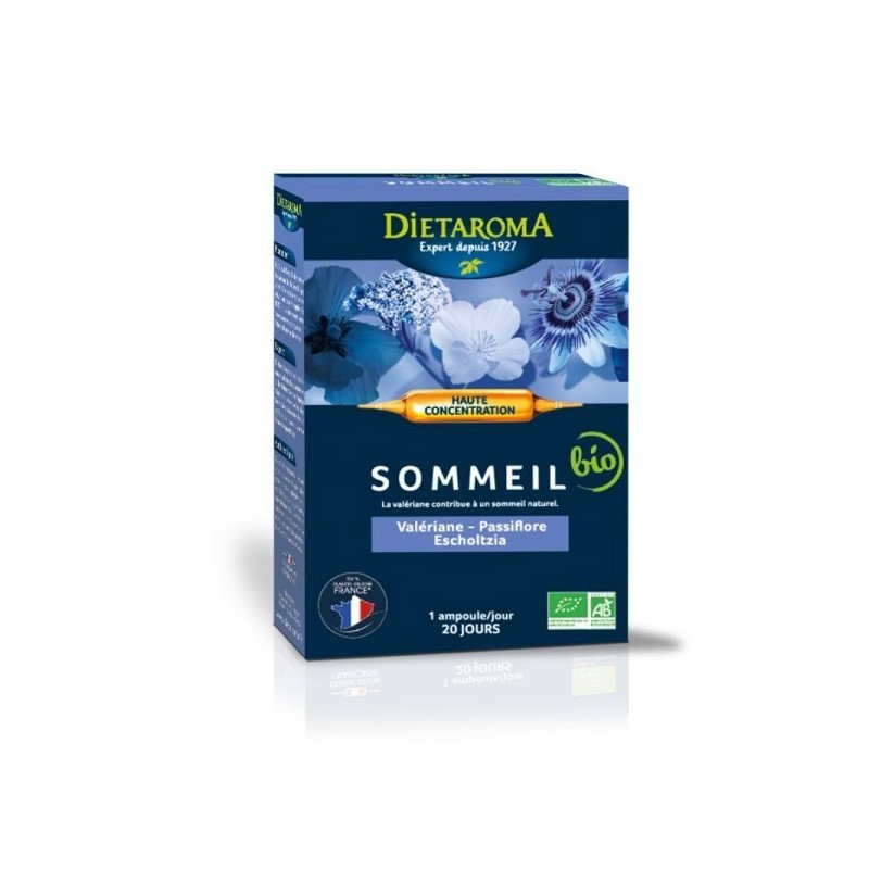 Dietaroma Sommeil 20 Ampoules x 10 ml