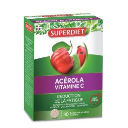 Super diet Acérola Vitamine C 30 Comprimés