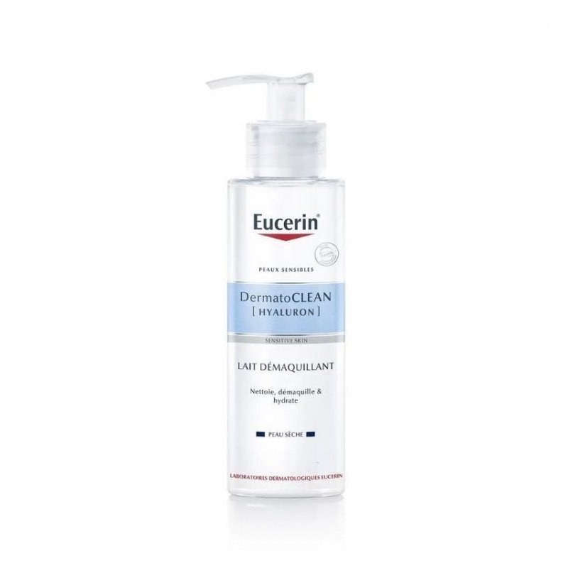 EUCERIN DERMATOCLEAN LAIT DÉMAQUILLANT DOUX 200 ML 