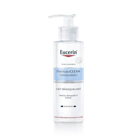 EUCERIN DERMATOCLEAN LAIT DÉMAQUILLANT DOUX 200 ML 