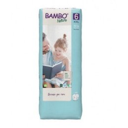 Bambo Nature 6 Couches Taille XXL +16 kg 40 unités