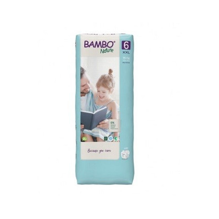 Bambo Nature 6 Couches Taille XXL +16 kg 40 unités