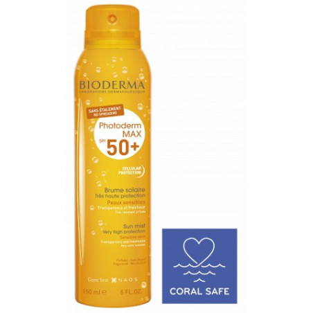 Bioderma Photoderm Max Brume Solaire Aérosol SPF 50+ 150 ml