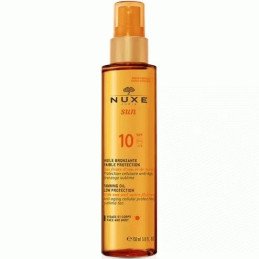 Nuxe Sun - Huile Bronzante Faible Protection  SPF 10 150 ml