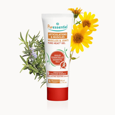 PURESSENTIEL ARTICULATIONS & MUSCLES PURE HEAT GEL 80 ML