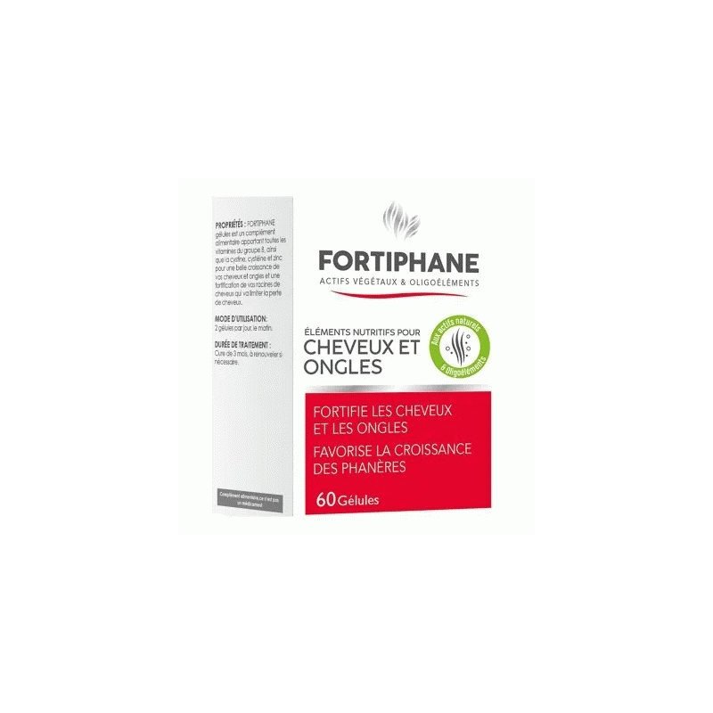 FORTIPHANE 60 GÉLULES CHEVEUX & ONGLES