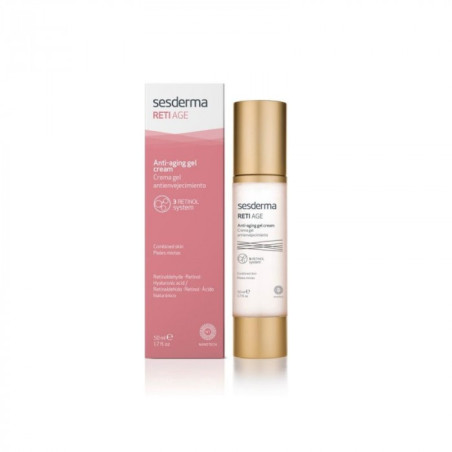 Sesderma Reti age gel crème anti-âge triple rétinol 50 ml