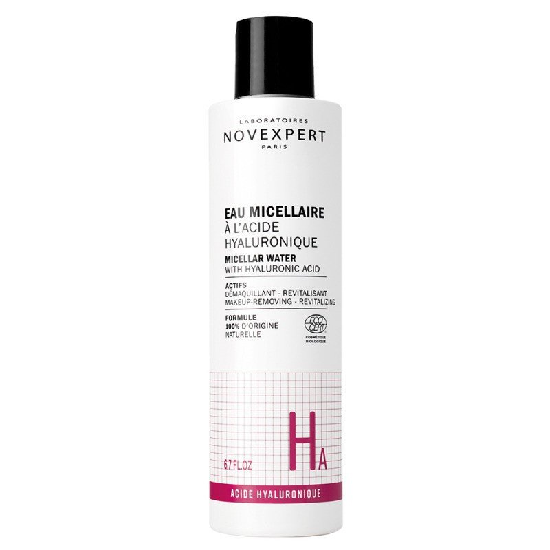 NOVEXPERT EAU MICELLAIRE ACIDE HYALURONIQUE 200 ML