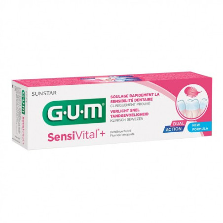 GUM DENTIFRICE SENSIVITAL PLUS 75 ml