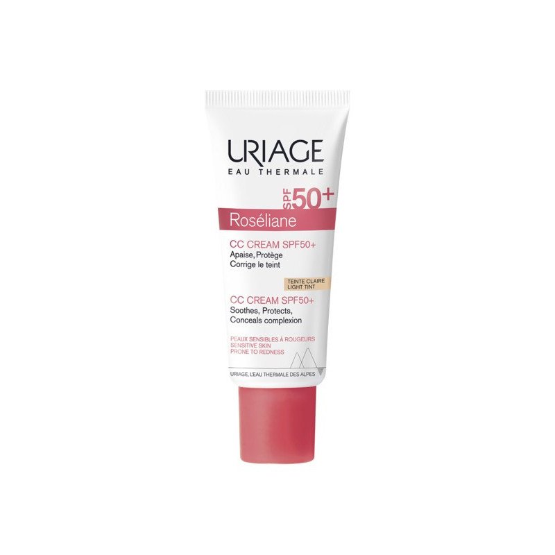 Uriage roseliane cc crème Teinte Claire spf50+ 40 ml