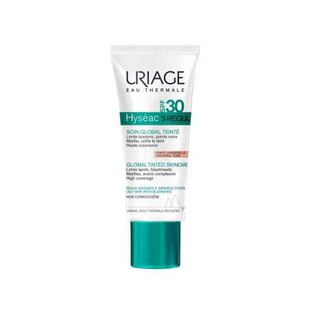 URIAGE HYSÉAC 3-REGUL SOIN GLOBAL TEINTÉ SPF30 40 ml