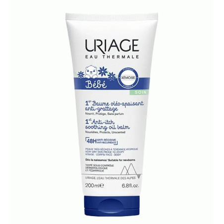 Uriage bébé 1er Baume oléo-apaisant 200 ml