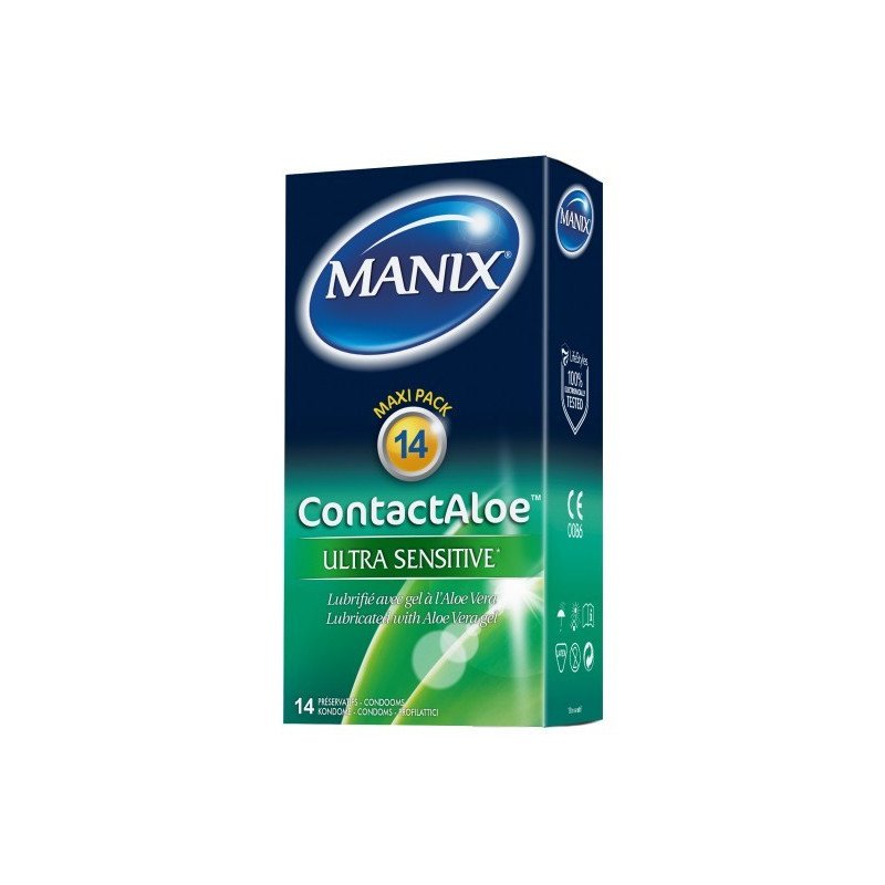 Manix Contact Aloe Boite 14 unités