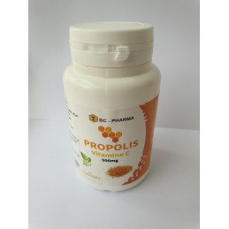 BC-Pharma Propolis Vitamine C 80 comprimés 500 mg