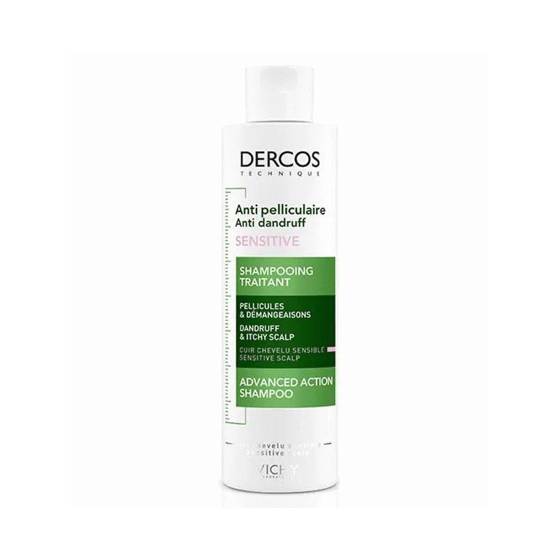 DERCOS Shampooing antipelliculaire Sensitive 200 ml