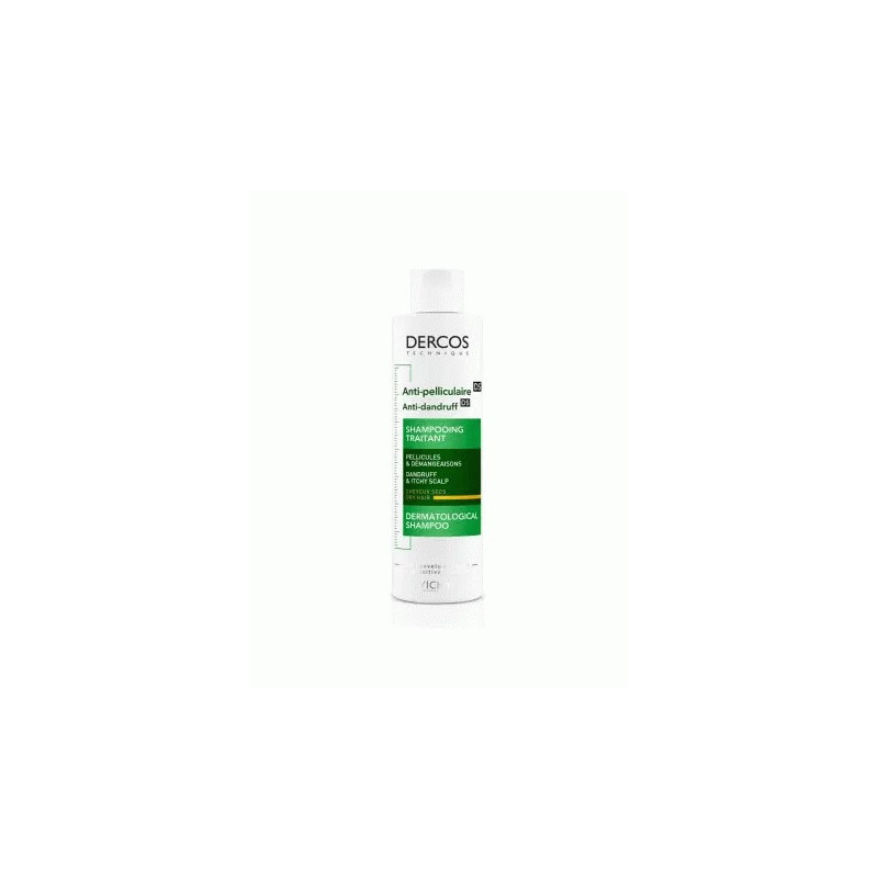 DERCOS Shampooing antipelliculaire cheveux secs 200 ml DERCOS Shampooing antipelliculaire cheveux secs 200 ml