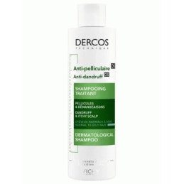 DERCOS Shampooing antipelliculaire cheveux gras 200 ml