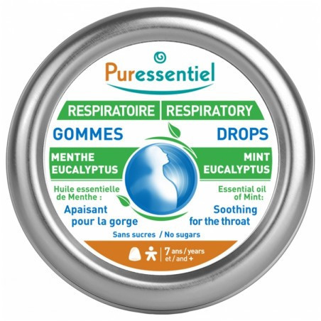 PURESSENTIEL RESPIRATOIRE GOMMES ADOUCISSANTES 45 GR