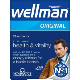 Vitabiotics Wellman Original 30 comprimés
