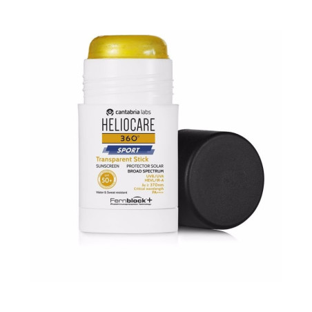 CANTABRIA LABS Heliocare 360º Sport écran stick transparent spf 50+ 25g