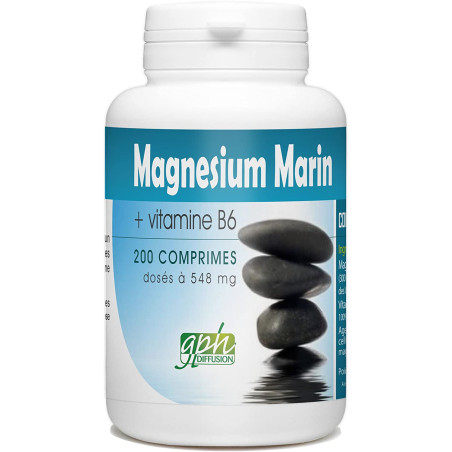 GPH Diffusion Magnésium Marin 200 Comprimés