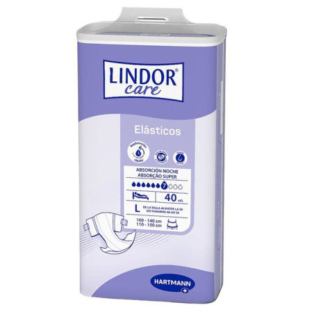 Hartmann Lindor Care Elastic 7G Taille L 40 unités