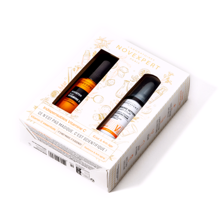 NOVEXPERT - Coffret Booster Vit C + Mini Mousse