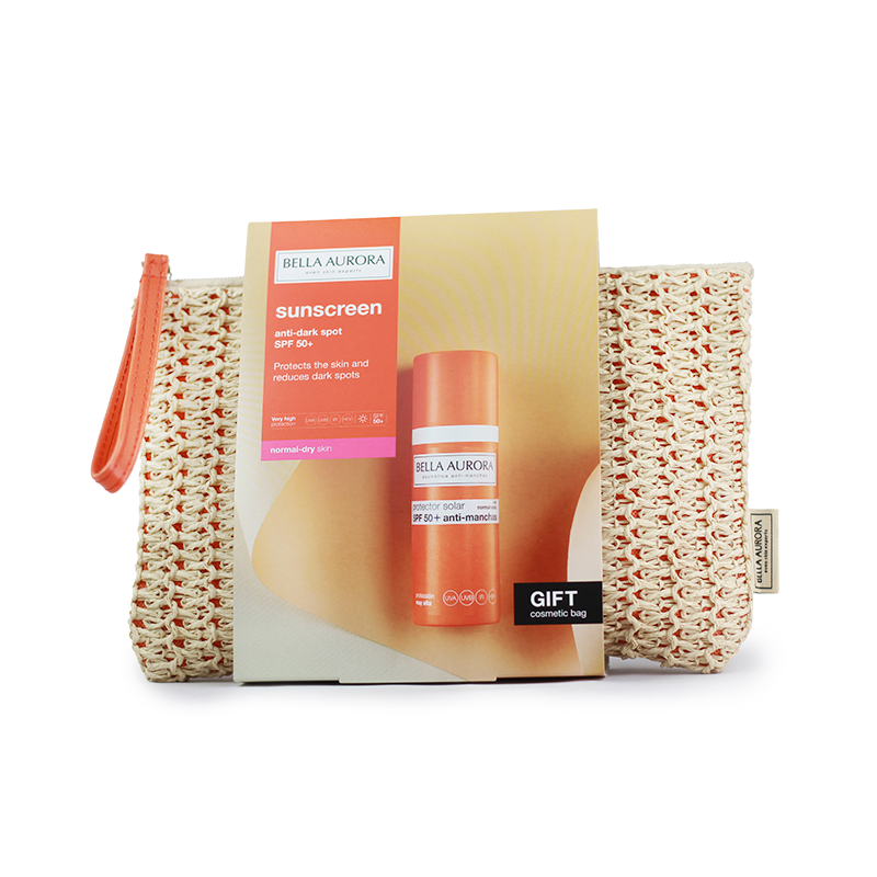 BELLA AURORA Ecran Peau Normale à Sèche + Trousse Orange Neop. 50 ml