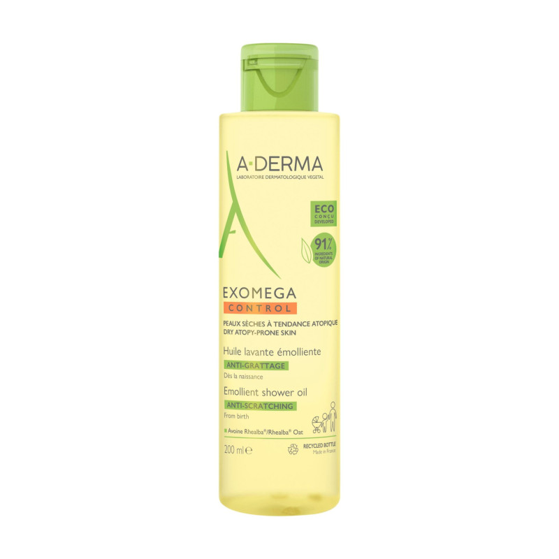 A-DERMA EXOMEGA CONTROL HUILE LAVANTE EMOLLIENTE 200 ML A-DERMA EXOMEGA CONTROL HUILE LAVANTE EMOLLIENTE 200 ML