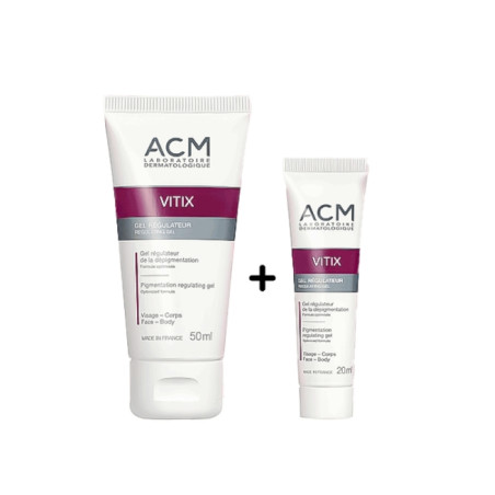 ACM Vitix Gel Regulateur 50 ml + Gel Regulateur 20 ml Pack