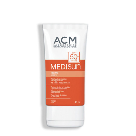 ACM MEDISUN CREME SPF 50+ Crème solaire invisible