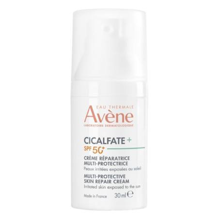 EAU THERMALE Avène Cicalfate + Crème Réparatrice Multiprotectrice SPF 50+ 30 ml
