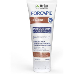 Arkopharma Forcapil Kératine Masque Soin Double Usage 200 ml