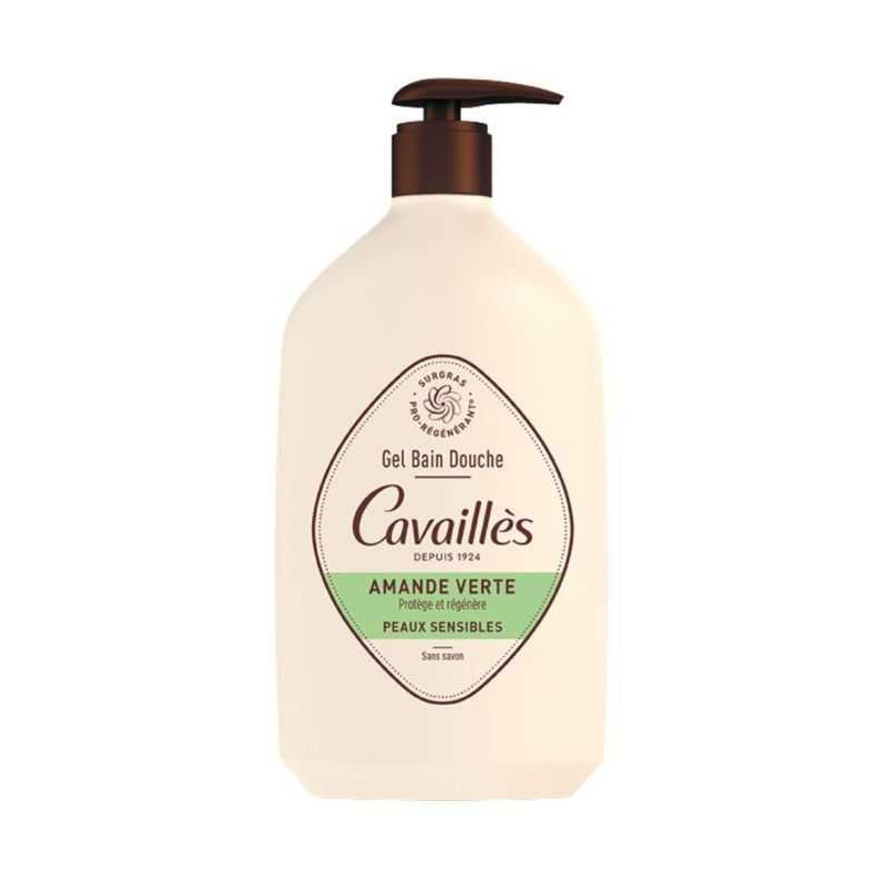 Rogé Cavaillès GEL BAIN ET DOUCHE SURGRAS ACTIF Amande Verte 1 L