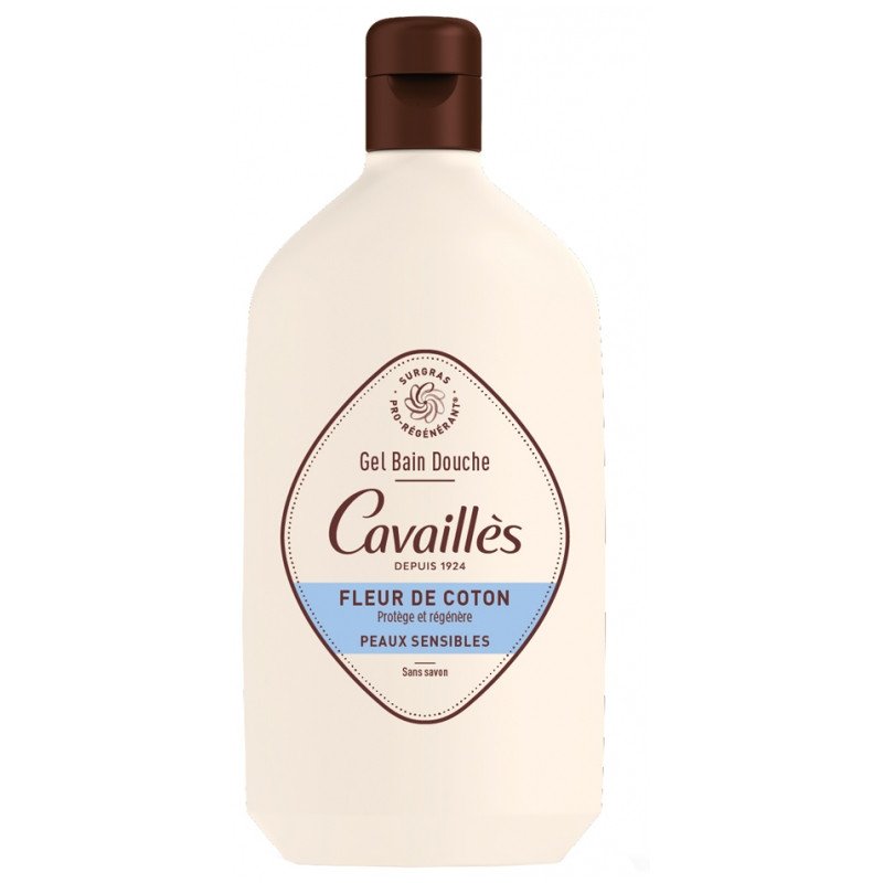 ROGÉ CAVAILLÈS GEL BAIN ET DOUCHE SURGRAS ACTIF FLEUR DE COTON 400 ML