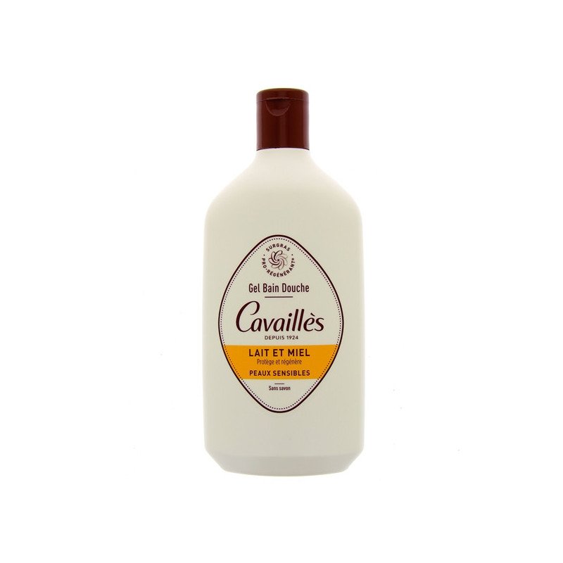 ROGÉ CAVAILLÈS GEL BAIN ET DOUCHE SURGRAS ACTIF LAIT ET MIEL 400 ML