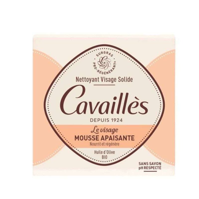 Rogé Cavaillès Nettoyant Visage Solide Mousse Apaisante 70 G