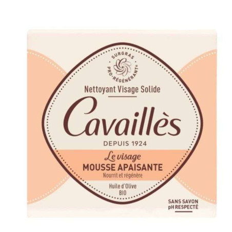 Rogé Cavaillès Nettoyant Visage Solide Mousse Apaisante 70 G