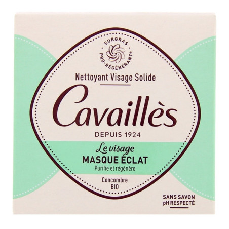 Rogé Cavaillès Nettoyant Visage Solide Masque Eclat 70 G