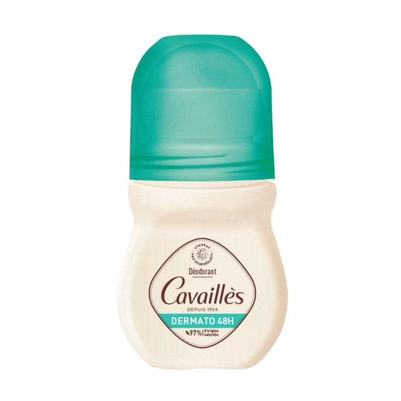 ROGÉ CAVAILLÈS DÉODORANT SOIN DERMATO ROLL-ON SANS SEL D'ALUMINIUM 50 ML